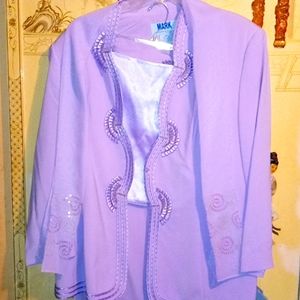 Mark 3pc with a scarf Skirt Set